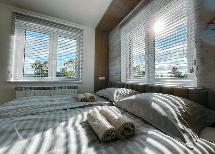 Penthouse Sloneczna Rapsodia - Blisko Parku Zdrojowego - Duzy Taras Na Dachu - Piekny Widok - Winda - Garaz