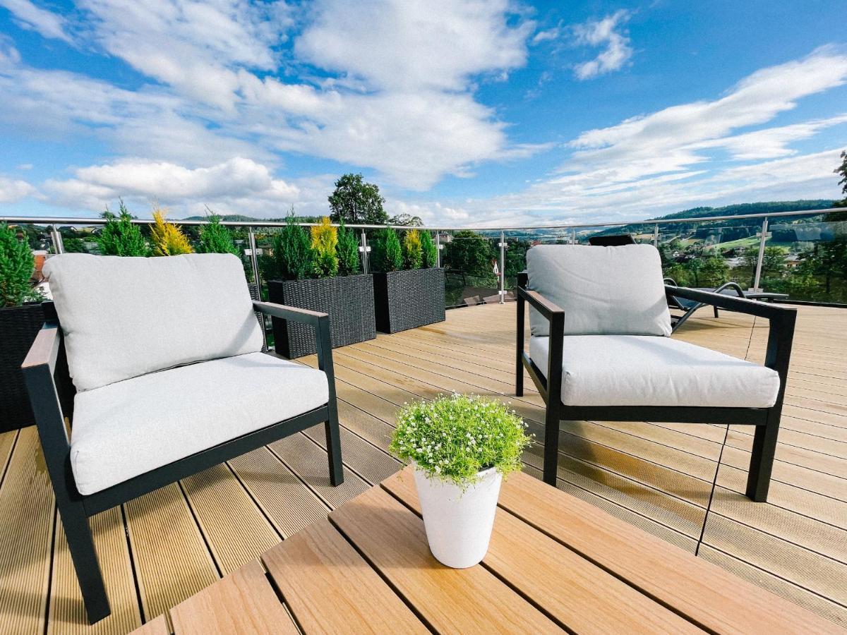 Penthouse Sloneczna Rapsodia - Blisko Parku Zdrojowego - Duzy Taras Na Dachu - Piekny Widok - Winda - Garaz Apartment *