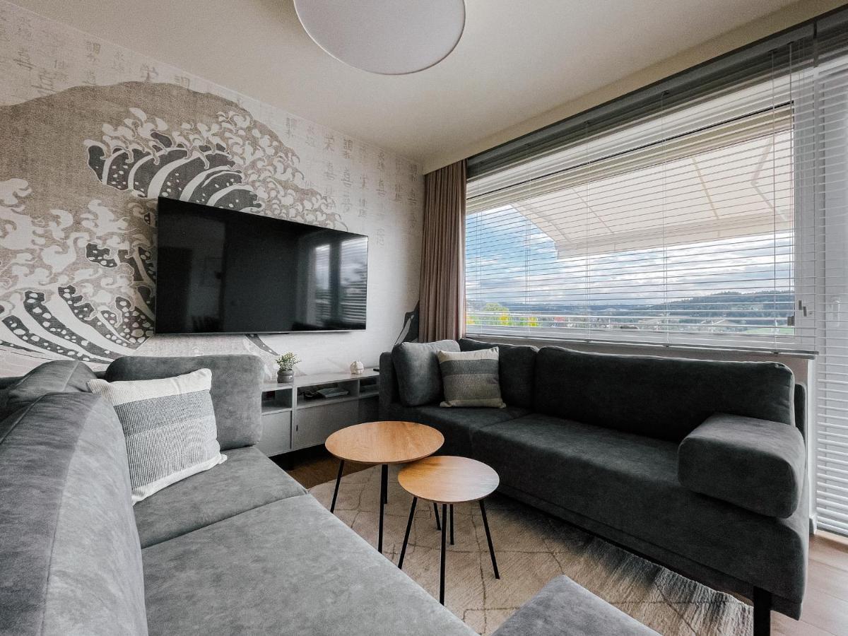 Penthouse Sloneczna Rapsodia - Blisko Parku Zdrojowego - Duzy Taras Na Dachu - Piekny Widok - Winda - Garaz